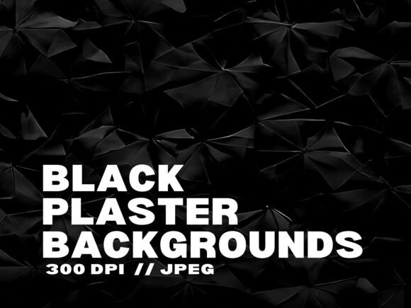 10 Black Plaster Backgrounds