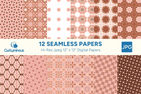 Boho Blush Digital Paper Pack 1: A Strategic Tool for Creative Expression