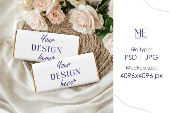 Chocolate Carndy Bar Wrapper Mockup PSD: A Strategic Tool for Creative Professionals