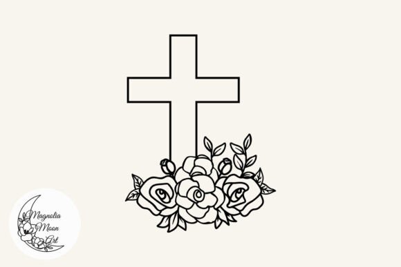 Floral Cross SVG: A Versatile Digital Asset for Creative and Business Use