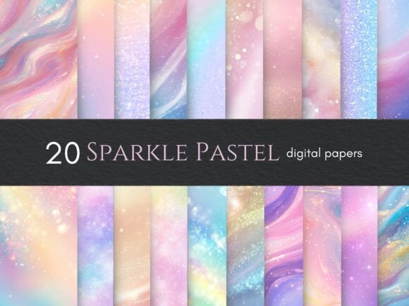 Sparkle Pastel Backgrounds: Elevate Your Design Projects with Elegance and Versatility